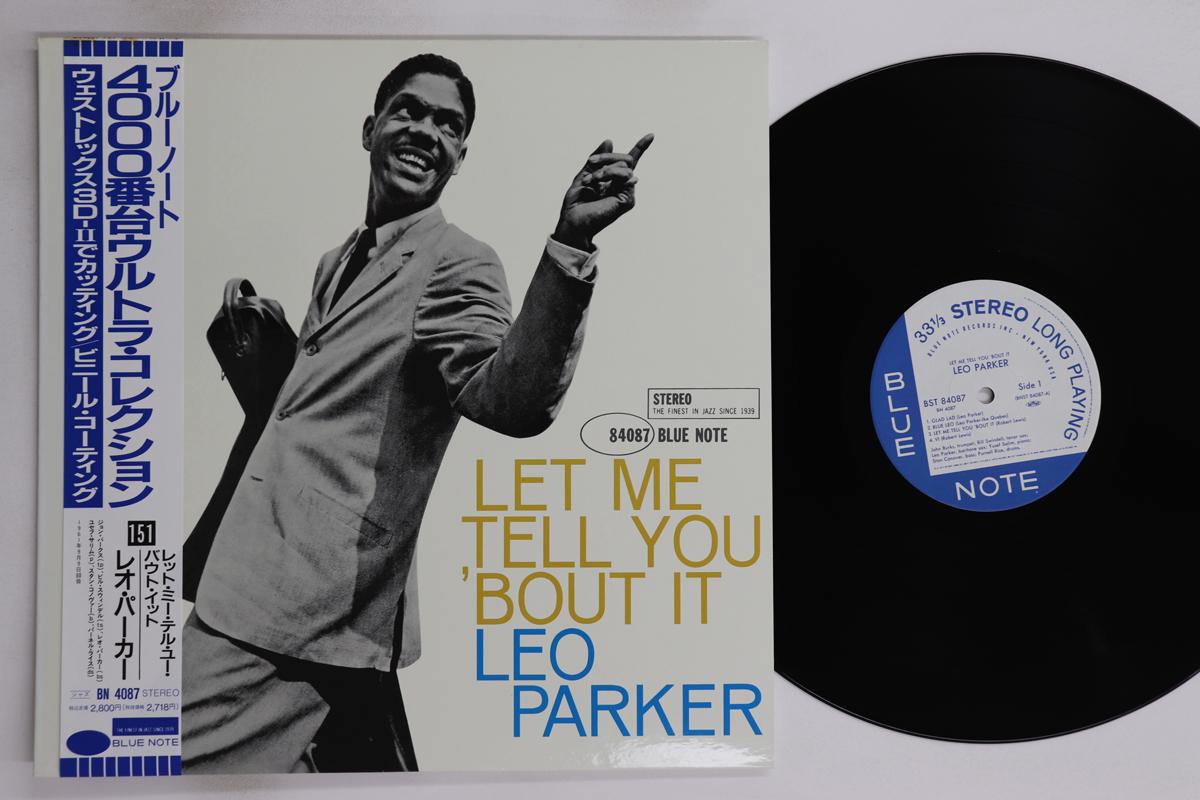 

LP Record LEO PARKER - Let Me Tell You bout It BN4087 BLUE NOTE 1992 Japan Obi Jazz Used