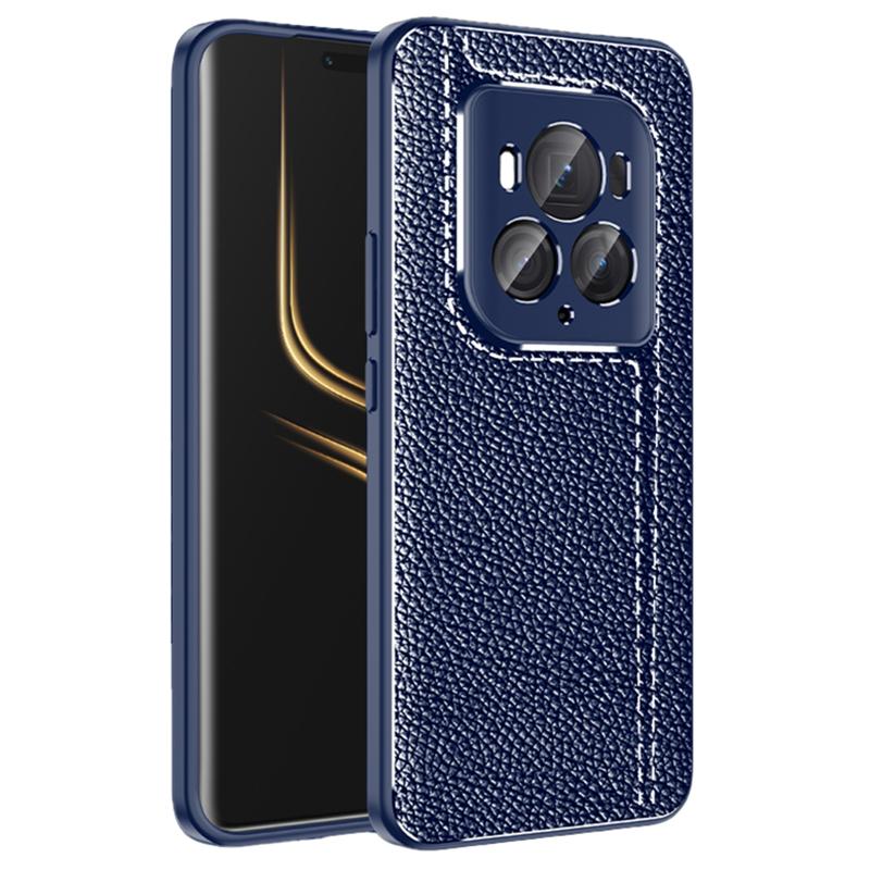 For Honor Magic6 Ultimate 5G Case Non-Slip Grip Litchi Texture TPU Phone Cover