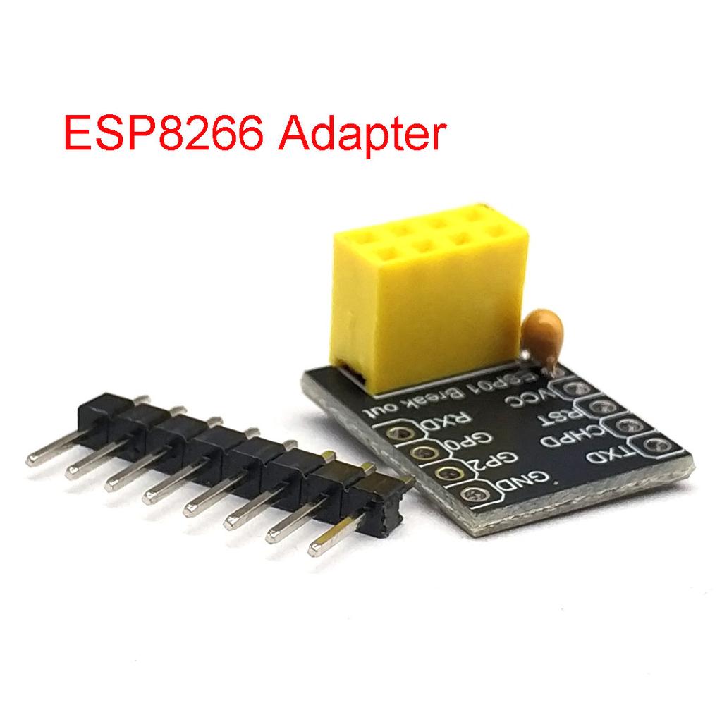 ESP01 Programmer Adapter UART GPIO0 ESP-01 Adaptaterr ESP8266 CH340G USB To ESP8266 Serial Wireless Wifi Developent Board Module