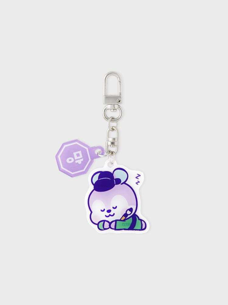 LINE FRIENDS BT21 MANG BABY K Edition 2 Acrylic Keyring