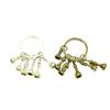 Retro European Chess Metal Keychain Pendant for Bags and Cars