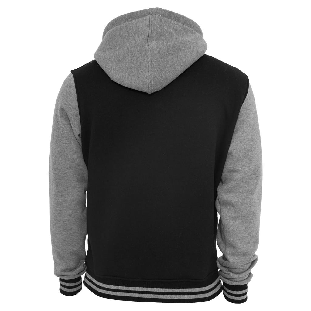 Urban Classics Mens Two Tone Zip Hoodie