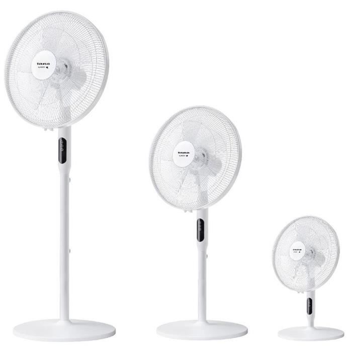 Ventilateur Sur Pied 3en1 - TAURUS ALPATEC - ICE BRISE - 50W - 40cm - Télécommande