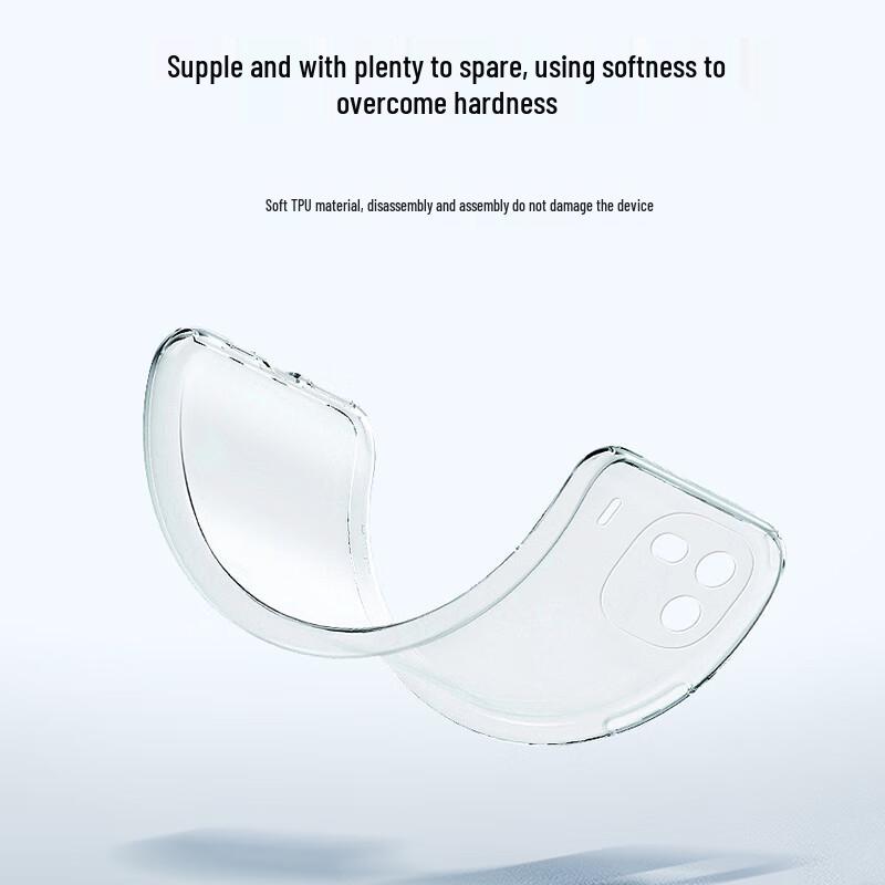 KMaxAI Clear Protective Case for Vivo iQOO