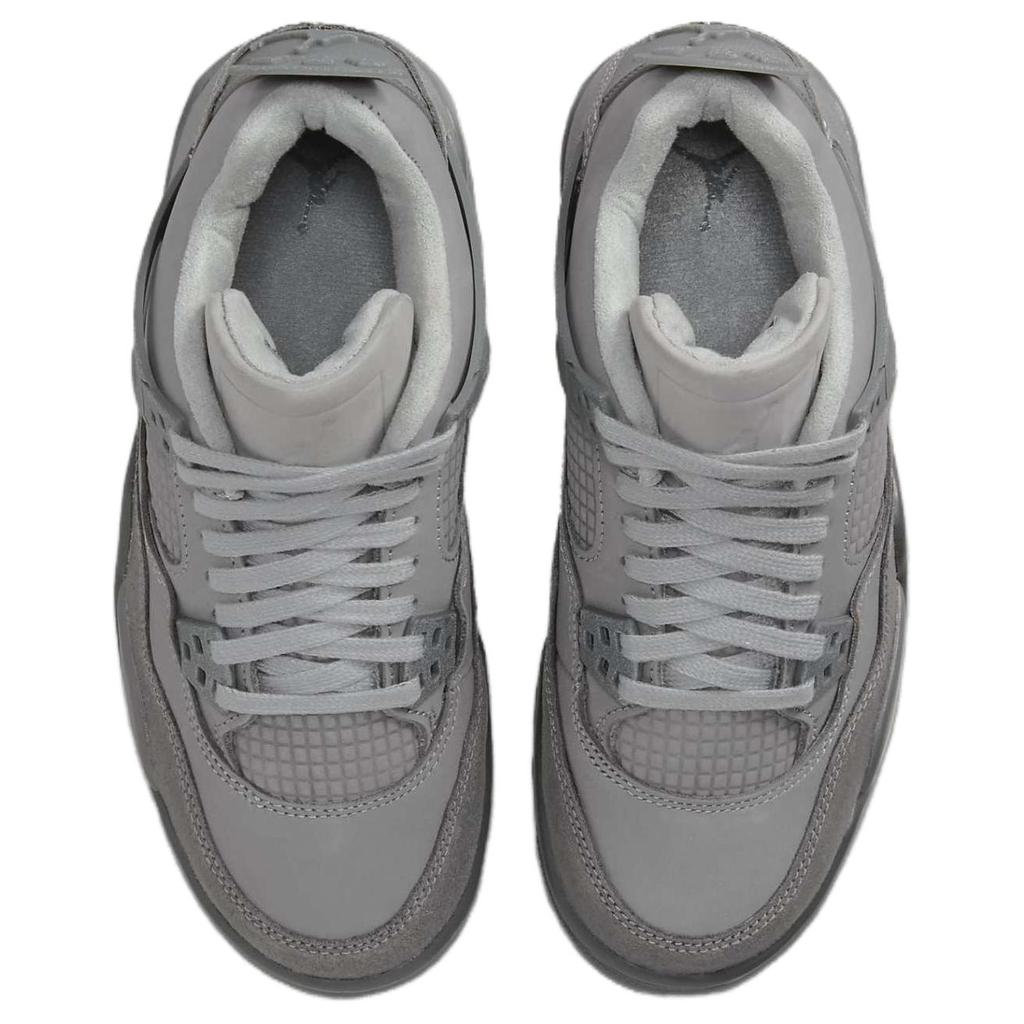 Air Jordan 4 Retro SE GS Wet Cement Buty Dziecięce Szary Dymnoszary Żelaznoszary HM8965-001