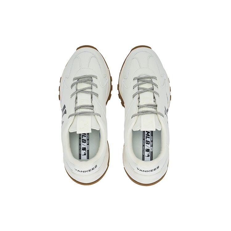 MLB Big Ball Chunky Casual Versatile Comfortable Height Increasing Low Top Dad Shoes Unisex sneaker Off-White 3ASHBNA3N-50WHS