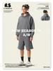 RS Men's American Style Fleece Hoodie | 500G Heavyweight Light Brushed Hooded Sweatshirt