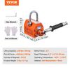 Magnetic Lifter, 220 lbs/100 kg Pulling Capacity, 2.5 Safety Factor, Neodymium & Steel, Lifting Magnet with Release, Permanent Lift Magnets, Heavy