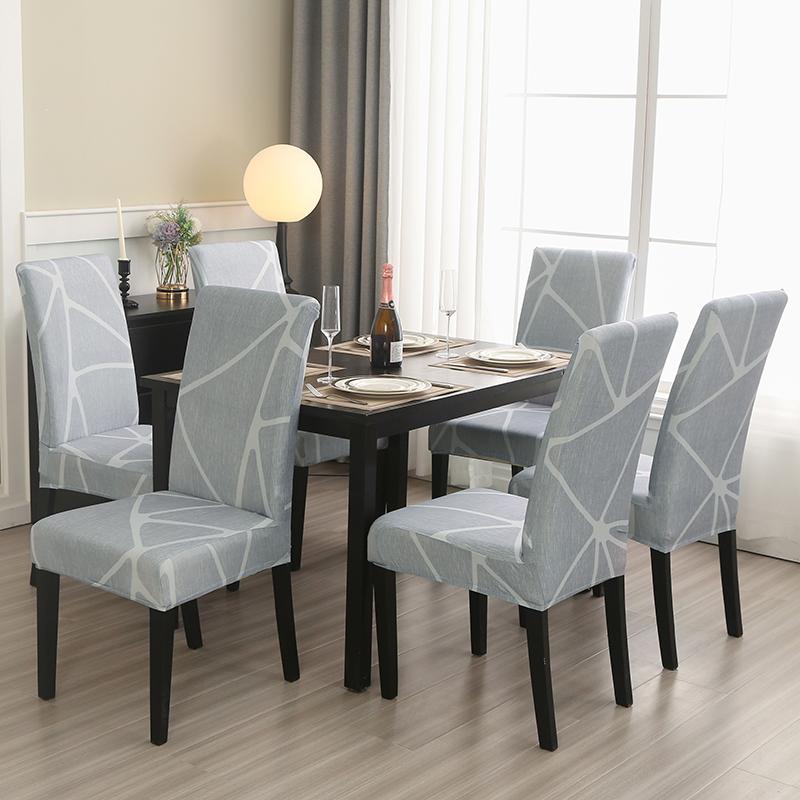 Dining Chair Slipcover Parsons Chair Furniture Protector Stretch Chair Covers For Dining Room, Restaurant, Kitchen, Party 4/6Pcs