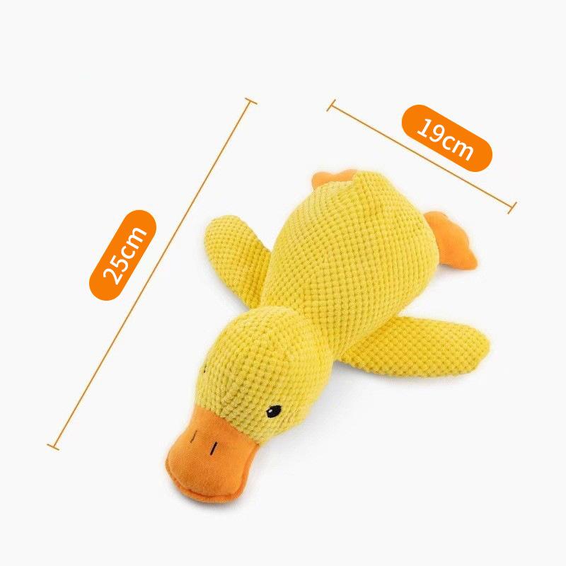 

Cute dog Toy Stomping Duck Bite Resistant Grinding Teeth Cleaning Large Dog Interactive Entertainment Puppy Boredom Plush Toy