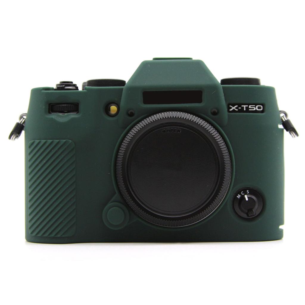 For Fujifilm X-T50 Silicone Case Anti-Scratch Camera Protective Cover, Glossy