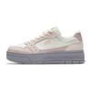 Low Top Skateboard Shoes Women's White Gray 922618003-3