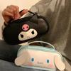 Cinnamoroll Kuromi Pencil Case Pouch Pen Case Small Item Case Writing Instruments Stationery PU Leather Cosmetic Pouch School Entrance Gift Girl