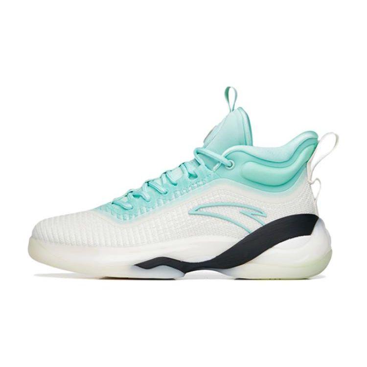 

Anta Nitro Edge Women White Pink Lightweight Cushion Basketball Sneakers 312231130-1 40