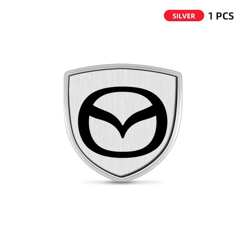 

For Mazda Metal Badges Car Body Decoration Decals Sticker Exterior Accessories for Mazda 3 CX3 CX4 CX5 CX7 CX8 CX9 CX30 RX7 Aten