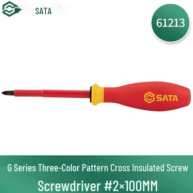 SATA G Series VDE Insulated Phillips Screwdriver