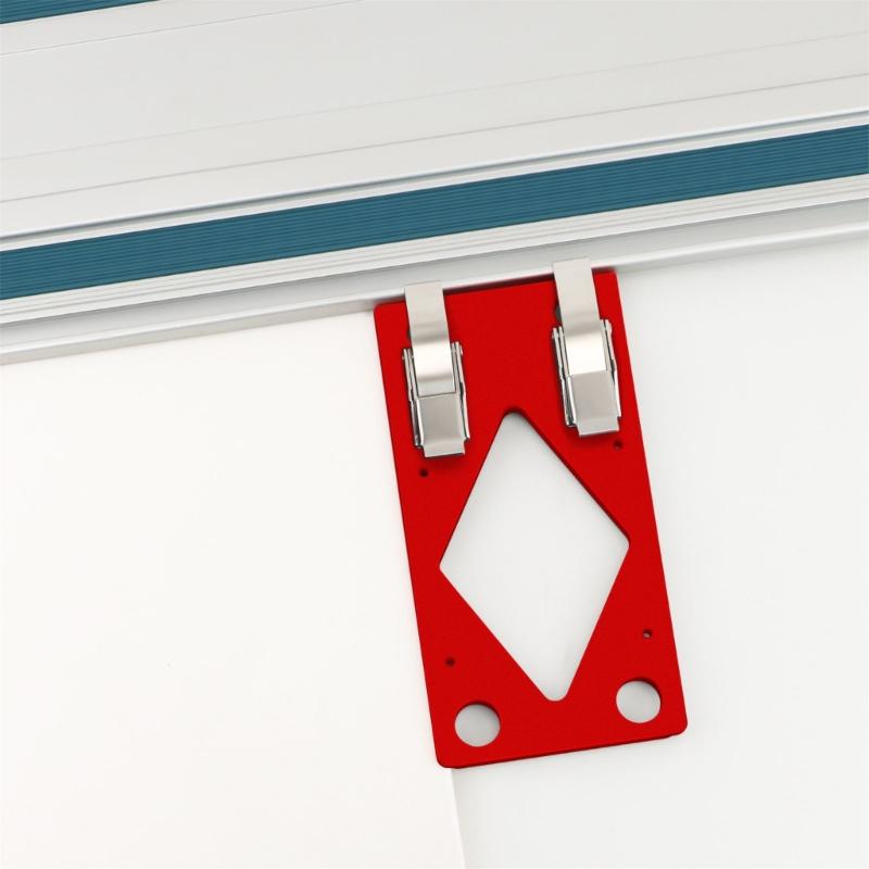 Aluminum 90°Right Angle Guide Rails 90 Degree Angle Stop Precise Cutting Tool For Woodworking And Carpentry Operations