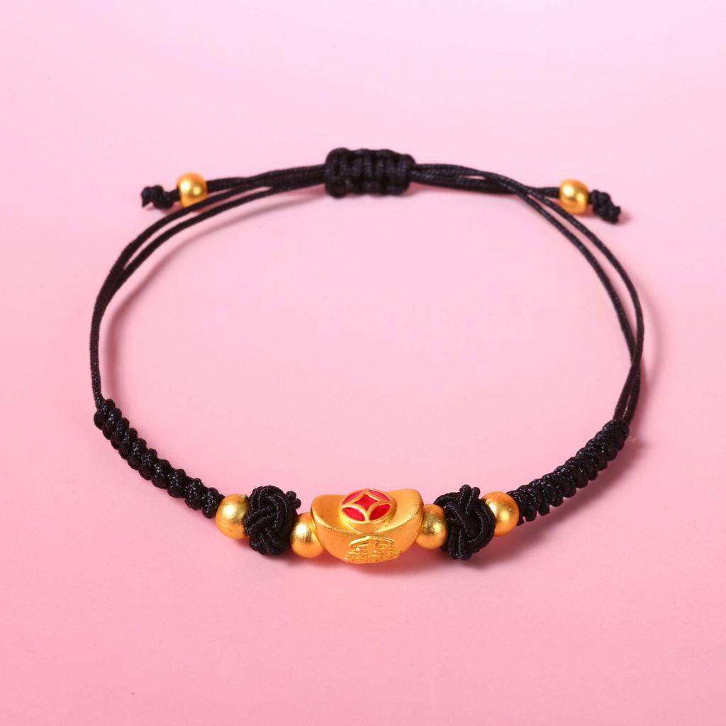 2026 Year of the Horse Bracelet: Handmade Red Rope Woven Jewelry - New Year Gift