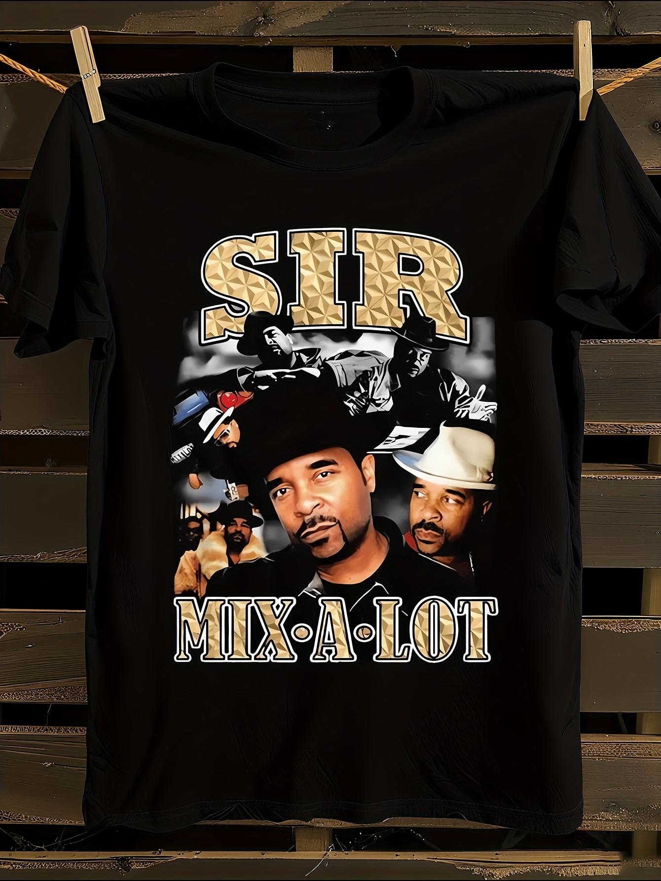 Sir Mix A Lot Collage Graphic Tshirt S