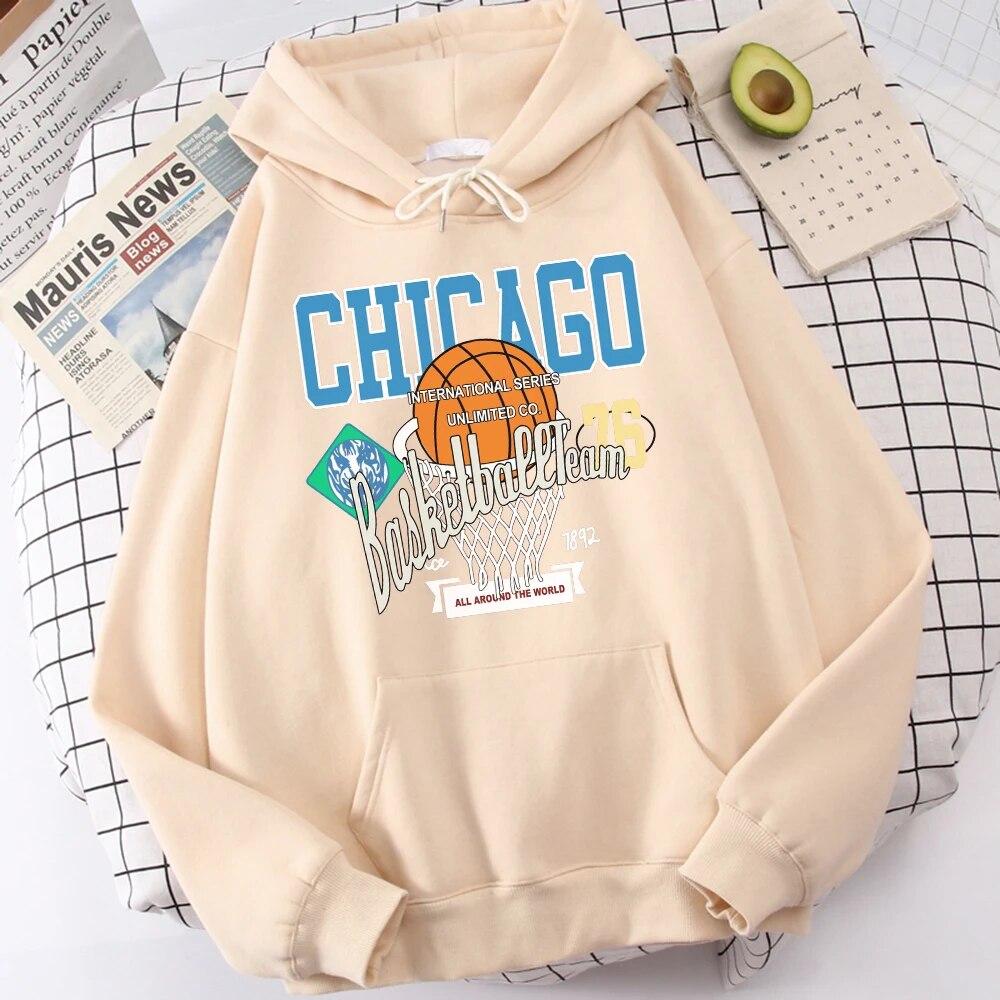 

Толстовки с принтом баскетбольной команды Чикаго для унисекс, новинка, теплая толстовка, великолепная флисовая спортивная одежда, спортивная модная толстовка с капюшоном для мужчин