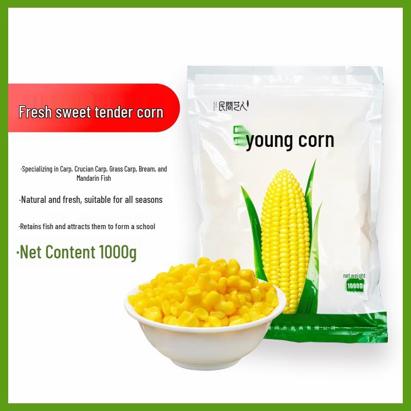 Isca de Milho Fresco Fermentado para Pesca