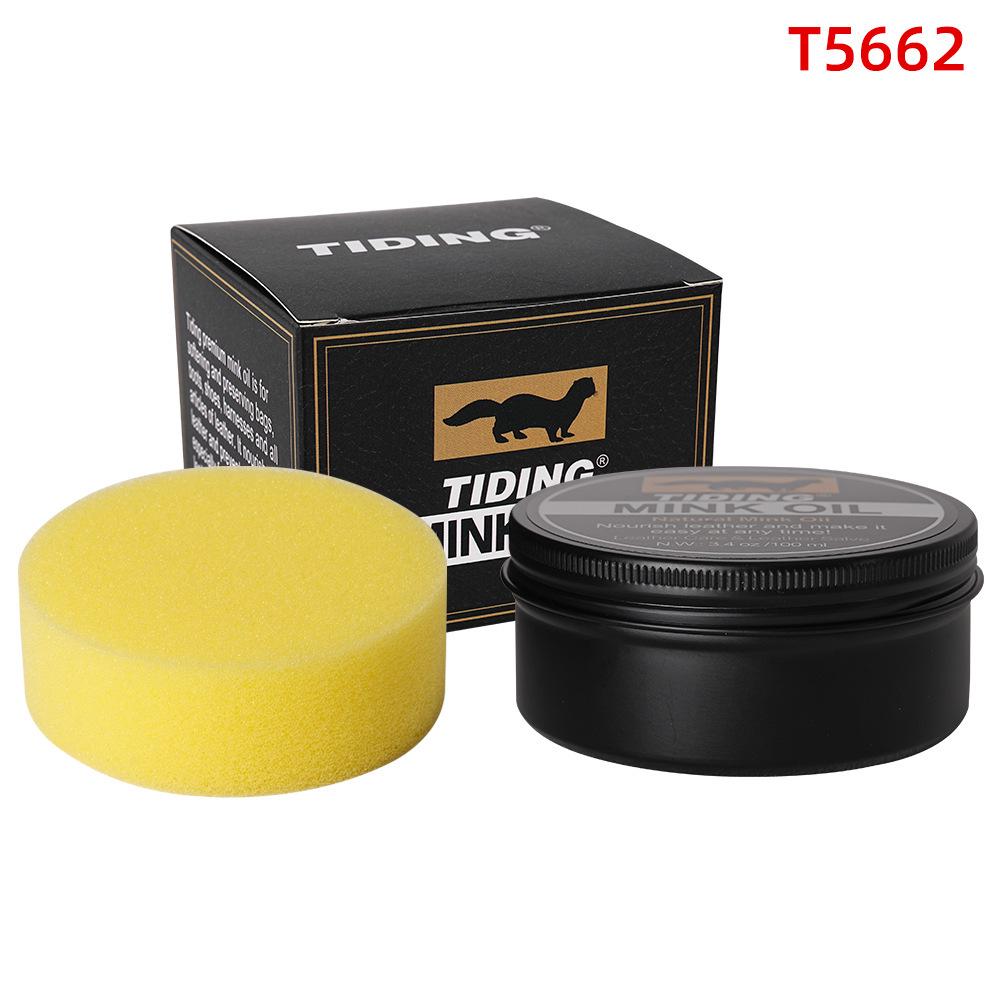 Premium Mink Oil Leather Care Cream for Jackets, Sofas, and Goods