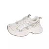 2025 Frühling und Sommer Mesh atmungsaktive Dad-Schuhe Damen neue vielseitige dicksohlige Höhenzunahme super beliebte lässige Sportschuhe