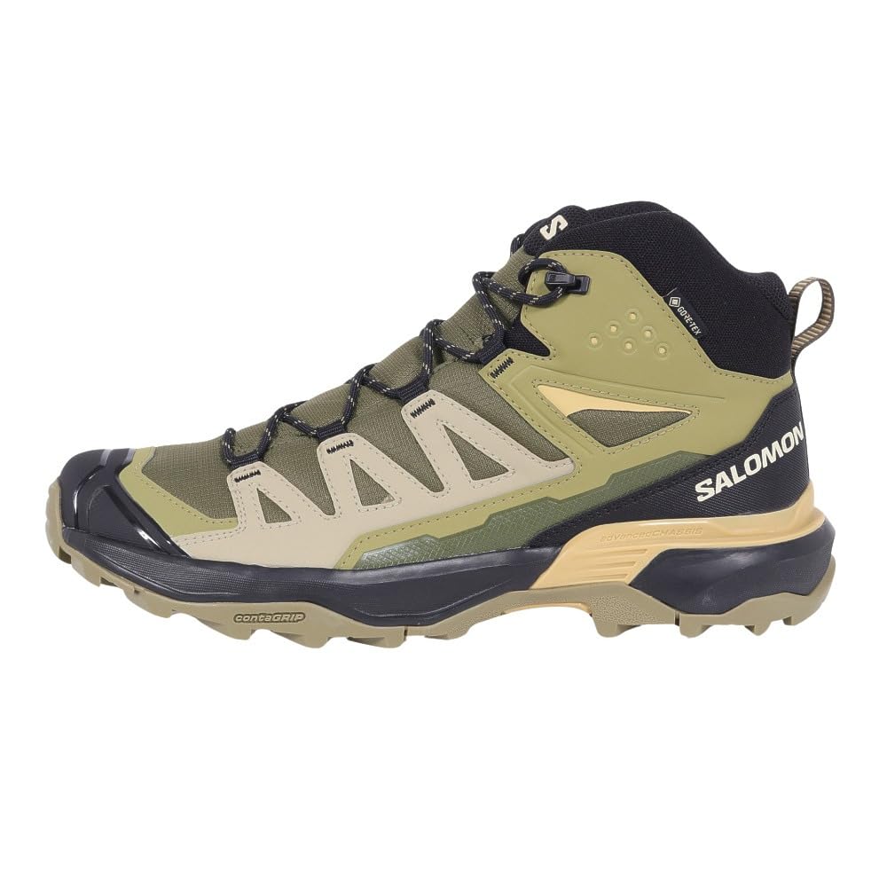 Trekking Shoes High Cut Mountaineering Shoes X ULTRA 360 MID L47447700 [Salomon] Gore-Tex GORE-TEX (Green/27.0/Men's)