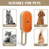 Pet Steam Brush Steam Cats Comb Electric Sprayer for Massage Wool Cat Brush Vaporizer Hair Removal Grooming Pets Acssories
