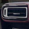 Set of 2 Silver ABS Side Air Vent Covers for Suzuki Car Interiors