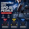 Road Bike Pedal Cleats SPD-SL Compatible Bicycle Pedal Plate Clip Self-Locking for Shimano Cycling Shoes 0 2 6 Degree Float Sets 6