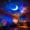 1 Pc Temu explosion starry sky dream projection light star moon atmosphere light northern lights water ripple star spin little magic ball