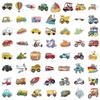 110 Toy Car & Cartoon Graffiti Stickers for Suitcases, Water Bottles & Scooters