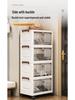 Transparent Pull-out Shoe Rack and Folding Storage Box