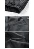 Men's Plus Size PU Leather Jacket - Hong Kong Style Autumn/Winter, Lapel, Pure Color, Casual Couple Outerwear for Chubby Individuals