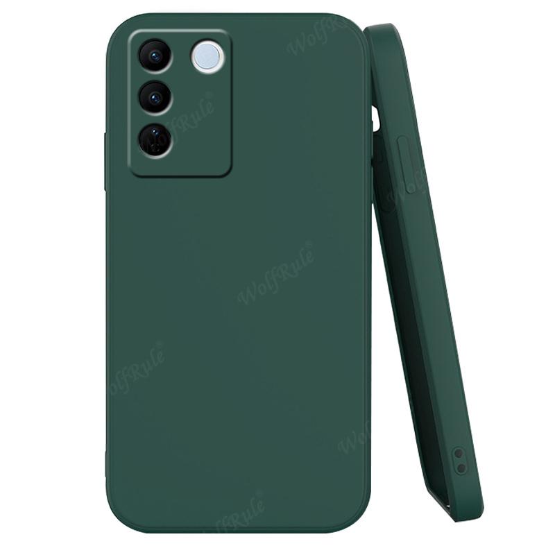 For Cover Vivo V27E Case For Vivo V27E Capas Silicone Shockproof Phone Bumper Back TPU Soft Cover For Vivo V27 V 27 V27E Fundas