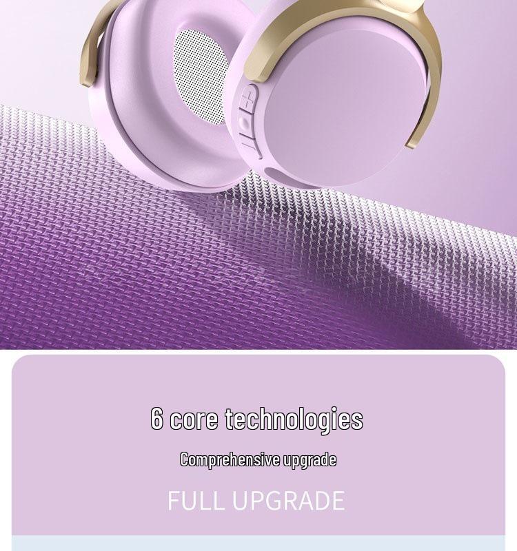 C1000 Wireless Bluetooth Headphones with Large Earcups, Smart Noise Cancellation, Super Long Battery Life, and Stereo Sound.