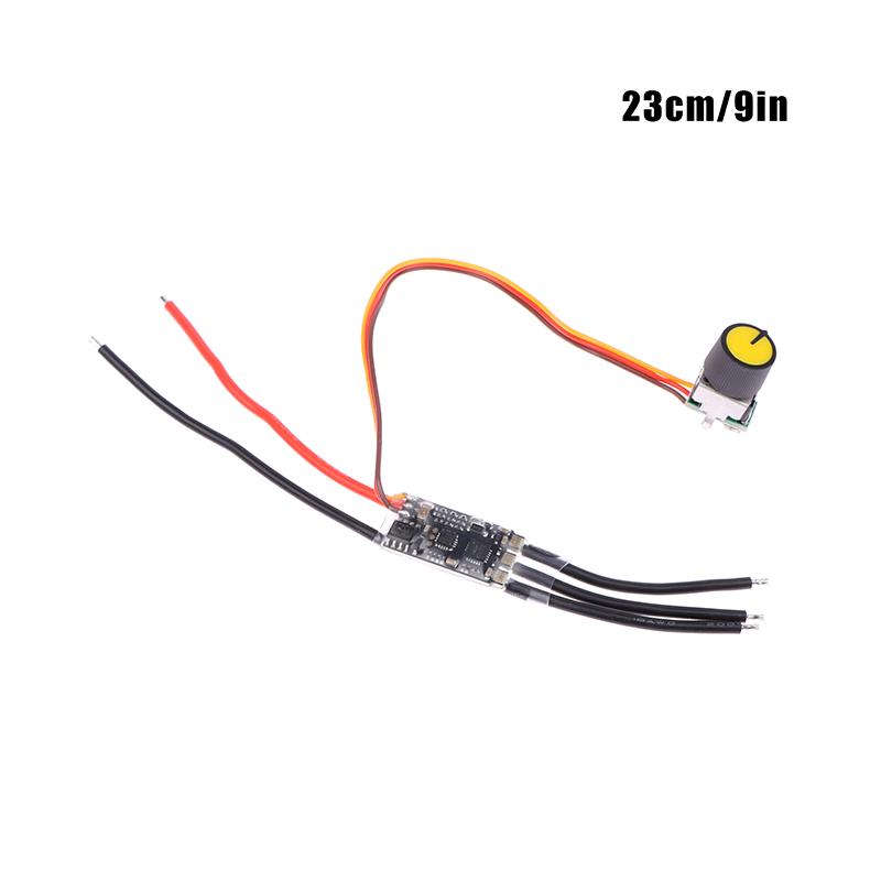 Dc 7-26V Three-Phase Brushless Motor Driver Dc Motor Drive Board Speed Controller Regulator With Potentiometer For Lipo 2-6S