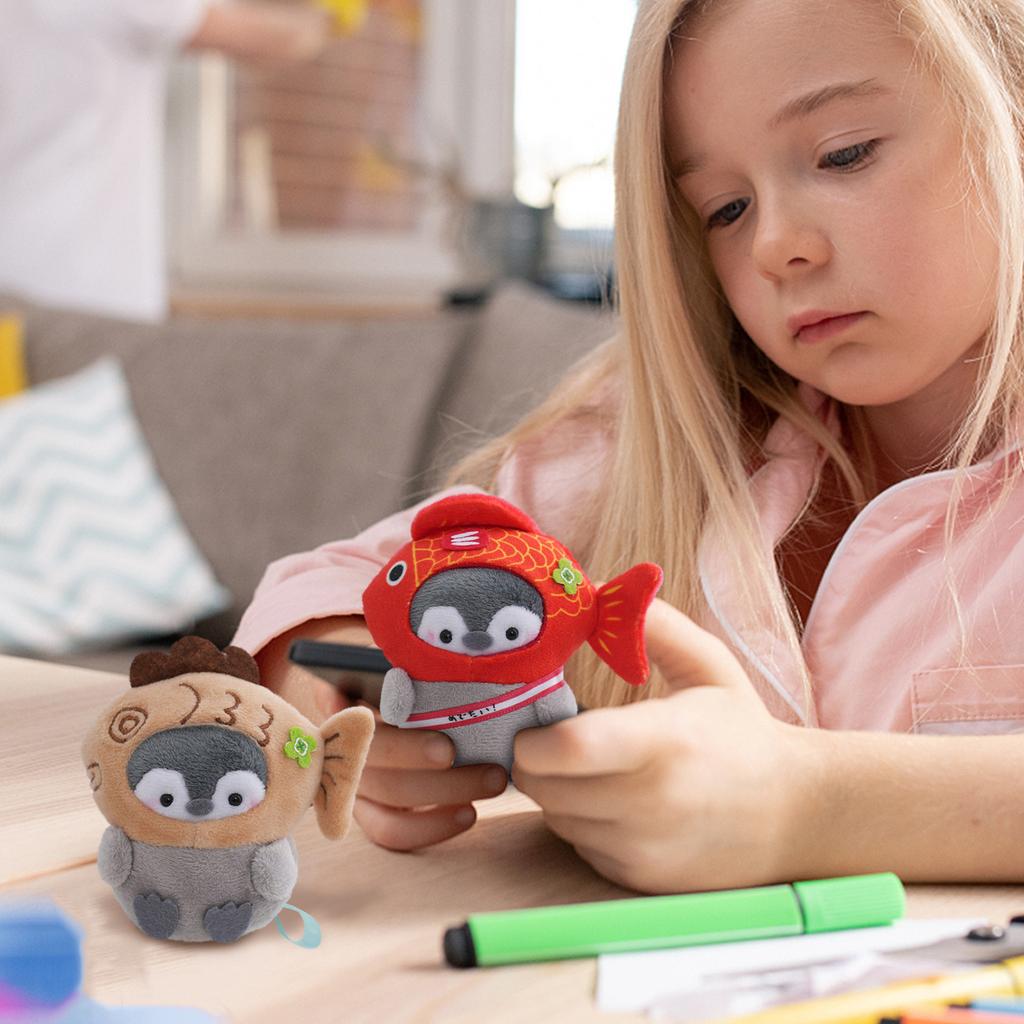 Grilled Penguin Plush Toy, Small Animal Plush Toy