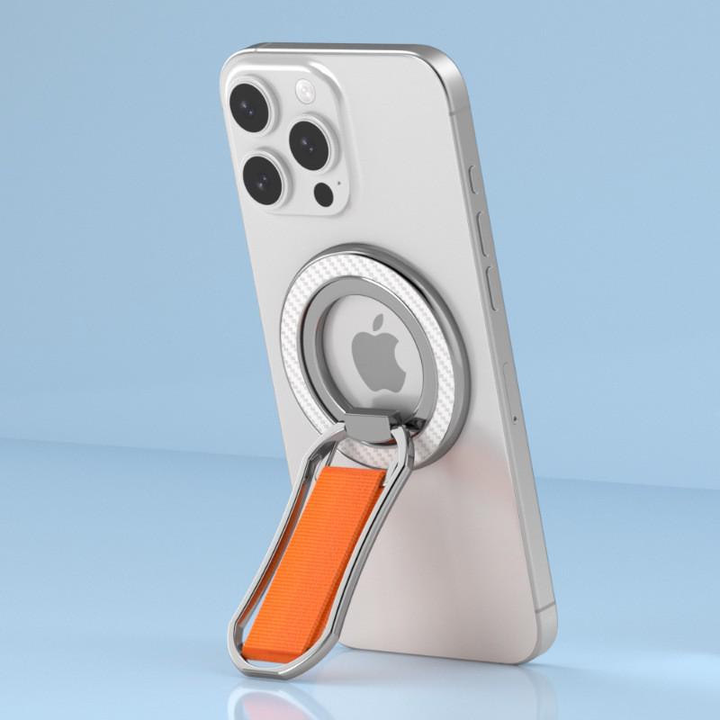 Magnetic Alloy Phone Stand: Multi-functional Desktop Holder for Universal Use