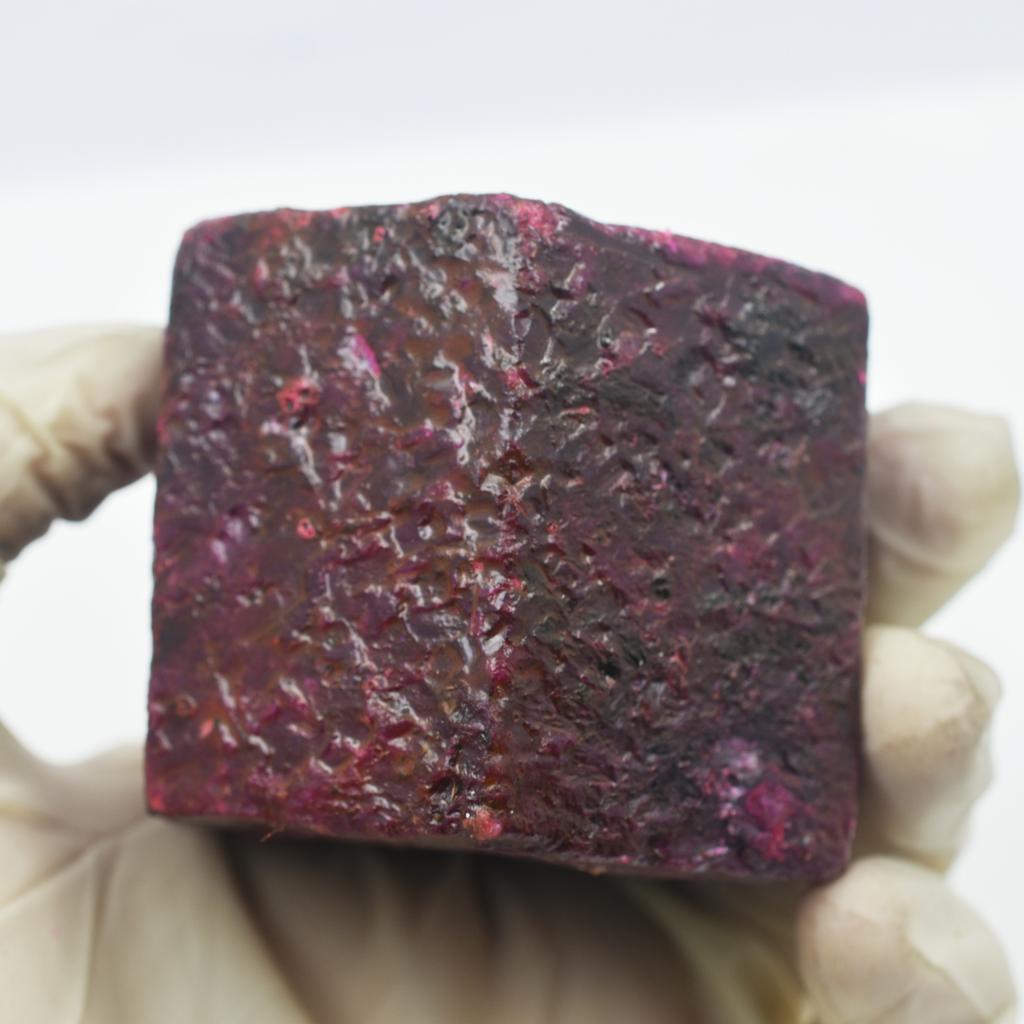 Blood Red Ruby CERTIFIED 2500 Ct Huge Raw Rough African Ruby Rough Loose Gems C