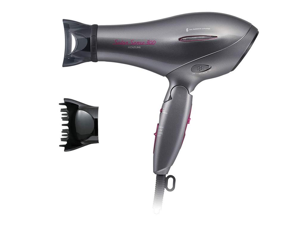 Koizumi Hair Dryer Ion Balance Salon Sense 300 Gray KHD-9920/H