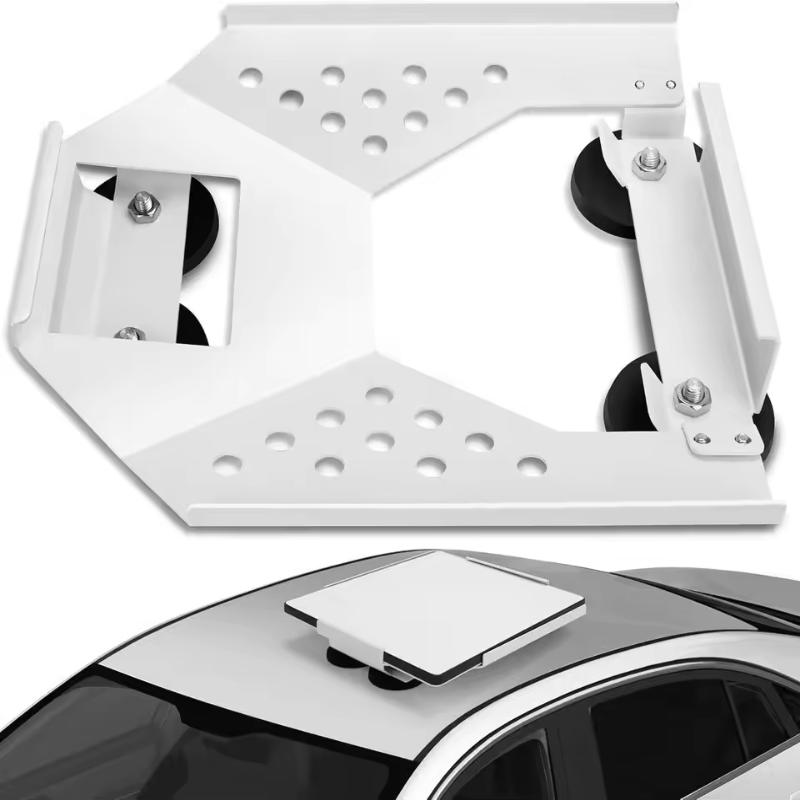 

Newest High Quality Magnetic Roof Mount For Starlink Mini For V4 For Caravans Trucks Boats Replacement Car Accessories белый