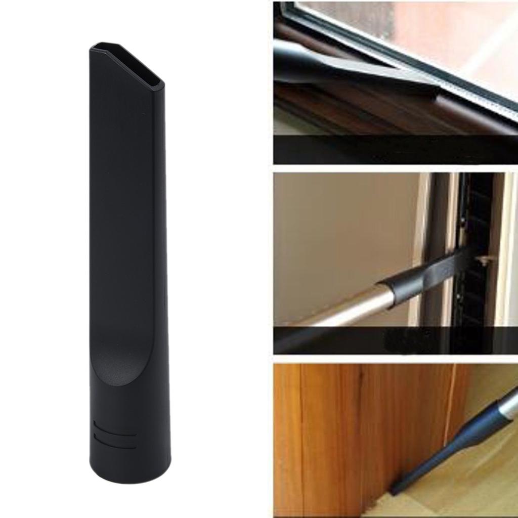 35mm Vacuum Cleaner Crevice Replacement Tool Port Corner Nook Cranny Tool Black Household Cleaning Tool Replacement