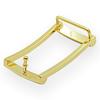 FBM P1 30 Gold Buckle Only for Belt Width Top Buckle for Brass [Giorgio Stamella] 3cm, Arche, Men's, 100%