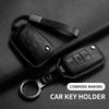 Leder Autoschlüssel Hülle für Volkswagen VW Polo Golf7 MK7 Tiguan Passat Golf Jetta Lavida Auto Fernbedienung Schlüssel Hülle Zubehör