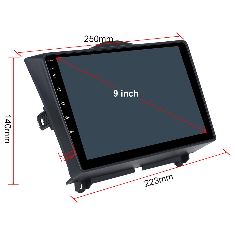 For LADA Granta Cross 2018-2023 Car Player Central Navigation 4G GPS Multimedia Wireless Carplay Stereo Head Unit Screen 2DIN