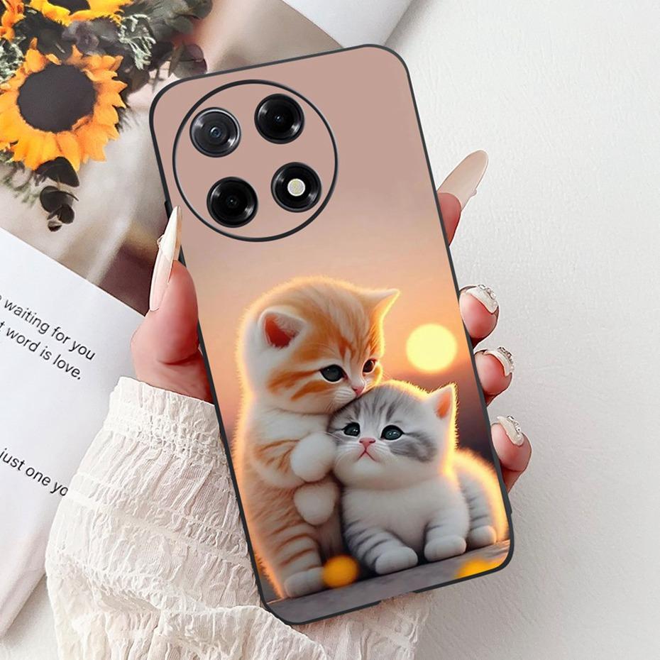 New Design Phone Case For Tecno Camon 30S Pro Camon30S CLA5 CLA6 Black Silicon Soft TPU Back Cover For Camon 30S 30SPro 4G