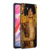 Custodia per telefono in silicone nero con arte Gustav Klimt Il Bacio per Xiaomi Mi 9 SE 8 10T 11 12 13 Lite 9T 11T 12S 12T 13T 14 Pro 5G NE 11i 12X