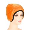 Winter Duck Down Earflap Hat Ultra Light Comfortable Warm Outdoor Down Hat for Mountaineering Skiing Skating Orange